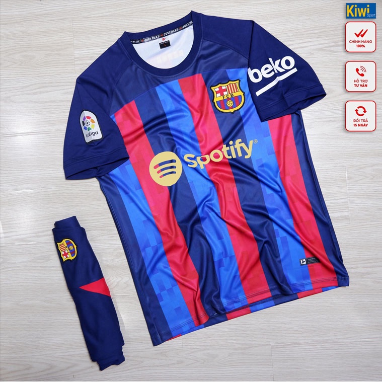 Áo Bóng Đá CLB Barcelona Giá Tốt, Mẫu Mới Siêu Hot Giá Cực Rẻ P014