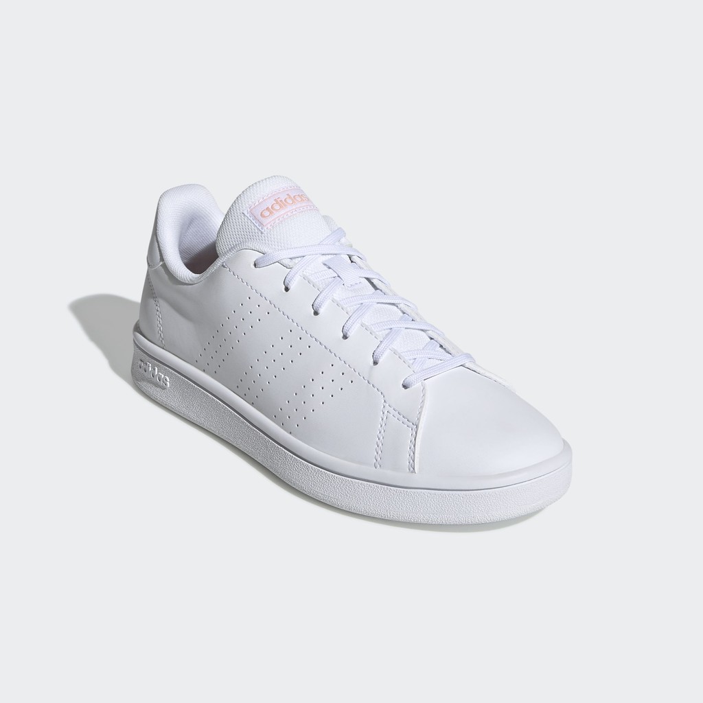 (100% chính hãng Adidas) Giày Adidas Advantage Base “White/Glow Pink”