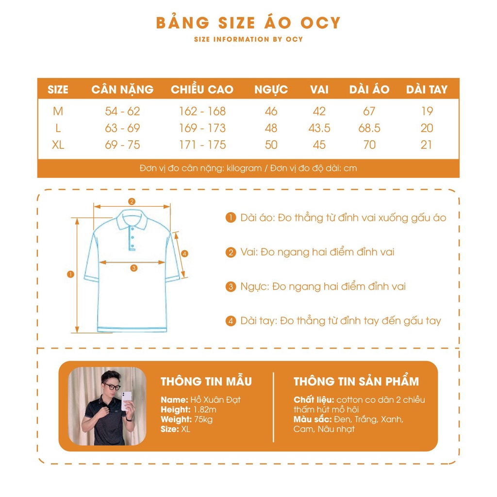 Áo thun Polo nam trơn vải thoáng mát, thấm hút mồ hôi phong cách trẻ trung chuẩn form nhiều màu MAPLS2103 | BigBuy360 - bigbuy360.vn