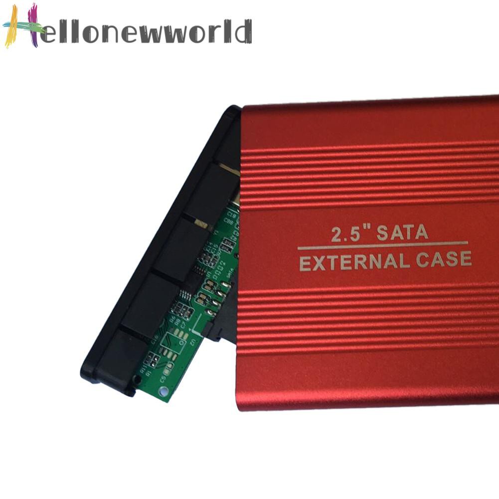 Hộp Đựng Ổ Cứng Sata 2.5 Inch Usb 2.0 Bằng Hợp Kim Nhôm | BigBuy360 - bigbuy360.vn