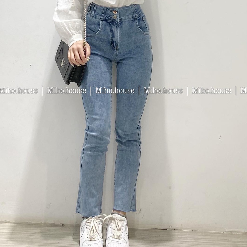 (FREESHIP) Quần jean 2311 bó ống loe Ulzzang