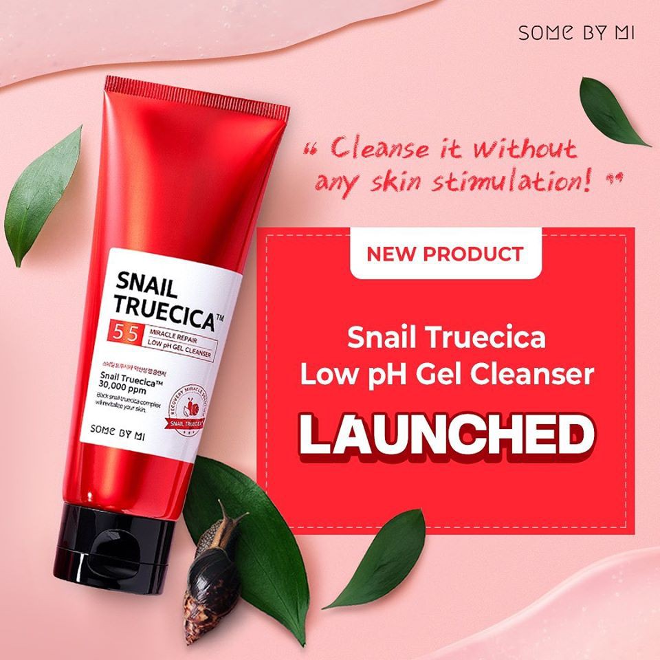 Some By Mi / Gel Rửa Mặt Some By Me Snail Truecica Miracle Repair Low pH Gel Cleanser