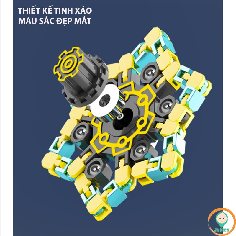 Con quay spinner đồ chơi trẻ em cho bé trai bé gái thông minh phát triển trí tuệ JUMICO CQ2