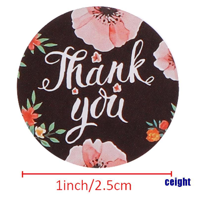 Cuộn 500 Hình Dán "Thank You" Cho Tiệc Cưới