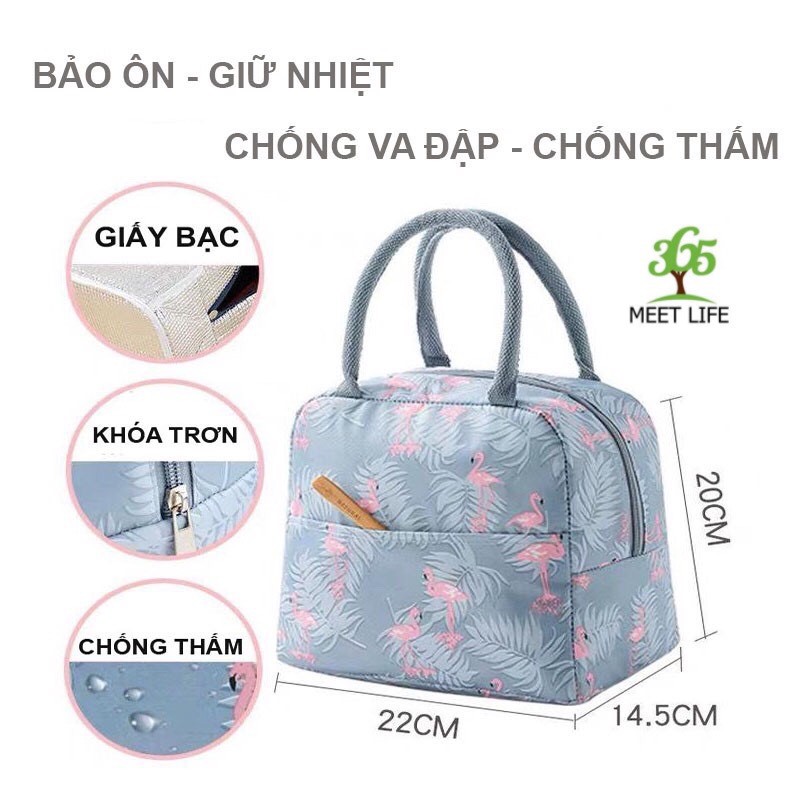 [Combo 2 Hộp] Bộ Hộp Cơm Thủy Tinh Chia Ngăn Cao Cấp Meet Life Tặng Kèm Túi Đựng Giữ Nhiệt+ Đũa Thìa | BigBuy360 - bigbuy360.vn