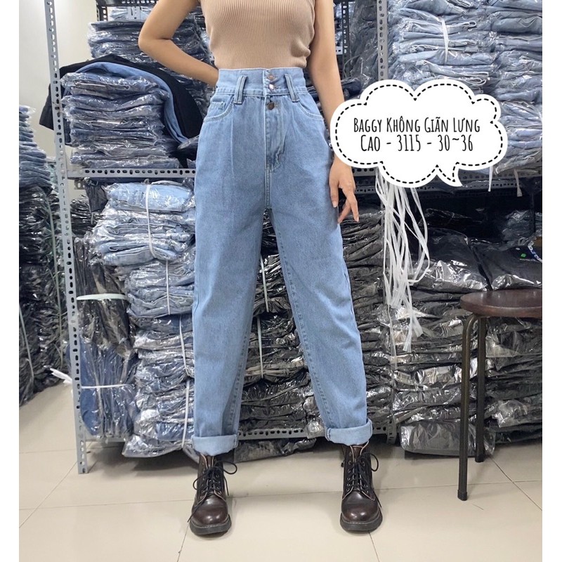 Bagy lưng cao 3 nút