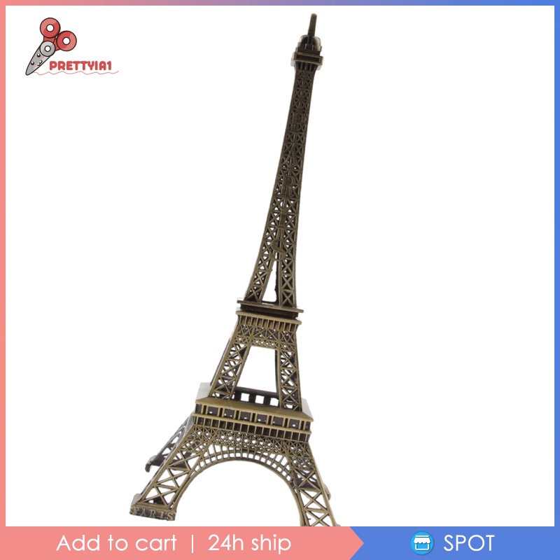 Mô Hình Tháp Eiffel Bằng Đồng 12 '' - 19 '' Trang Trí Bàn Tiệc
