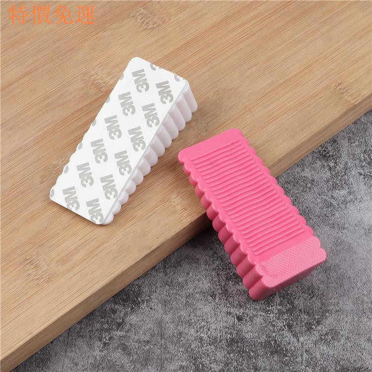 Miếng Chặn Cửa Silicone Hình Tam Giác Sáng Tạo Chống Va Chạm