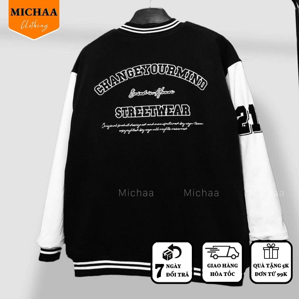 Áo Khoác Bomber Dù TM.CYM Nam Nữ Ulzzang Unisex Kiểu Thể Thao Jacket - MICHAA
