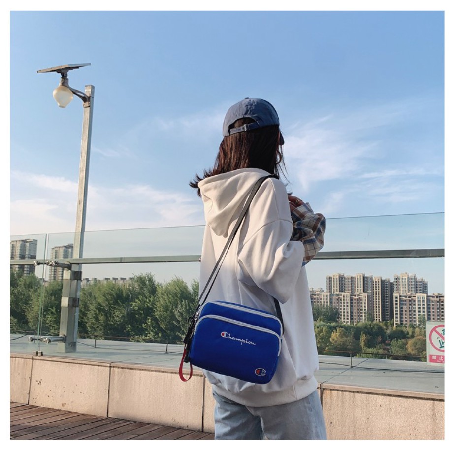 Túi đeo chéo Champions ✅FREESHIP ✅Túi đeo chéo Shoulder Bag Champions thời trang nam nữ | CROSSBAG CHAMPION | Champions