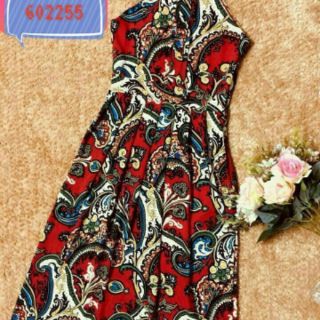 ĐẦM MAXI CỔ YẾM FNS.602