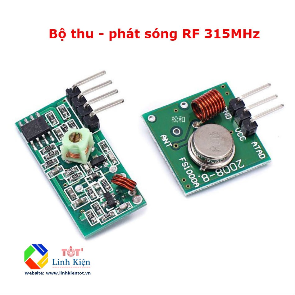 Module Thu Phát Vô Tuyến RF Tần Số 315MHz