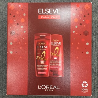 Set quà tặng  Dầu gội cho tóc nhuộm L’Oréal Paris Elseve Color-Vive