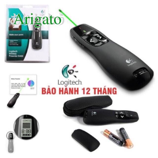 Bút trình chiếu chỉ Lazer thuyết trình không dây R400,VP-101 ARIGATO đảm bảo chất lượng giao hàng ngẫu nhiên.ECOBA