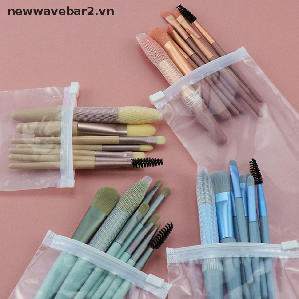 Bộ 8 Cọ Trang Điểm Mini Lông Mềm