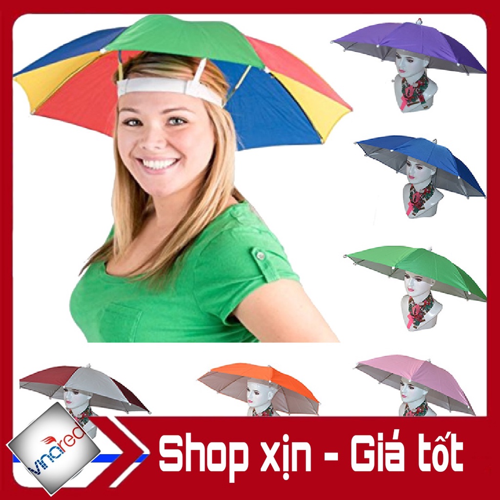 Dù đội đầu câu cá, du lịch