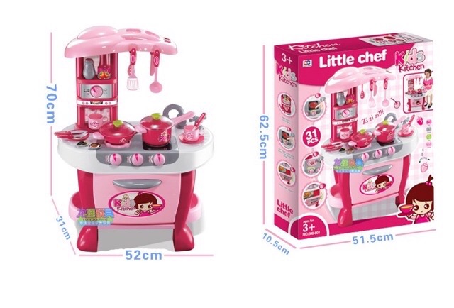 Đồ chơi nấu ăn Little chef cao cấp