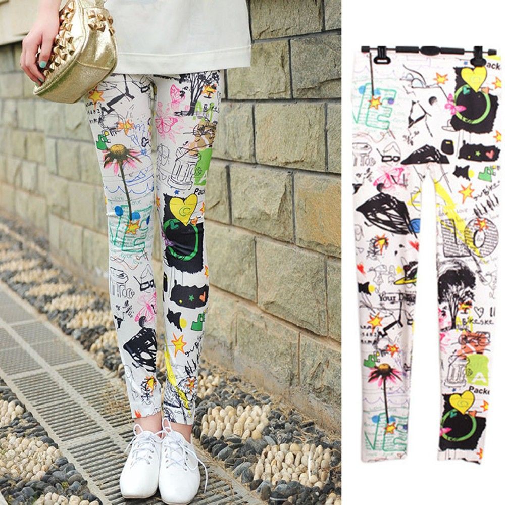 [Mã FASHIONT4WA2 giảm 10K đơn 50K] FREESHIP ĐƠN 99K_ Quần legging họa tiết độc đáo cho nữ | BigBuy360 - bigbuy360.vn