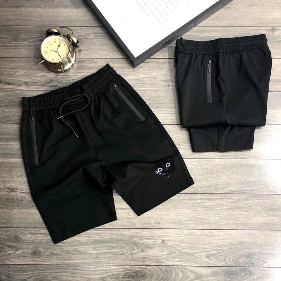 Quần Short Nam Mềm Mịn In Hình Dây Rút QNN1006 Thoải Mái