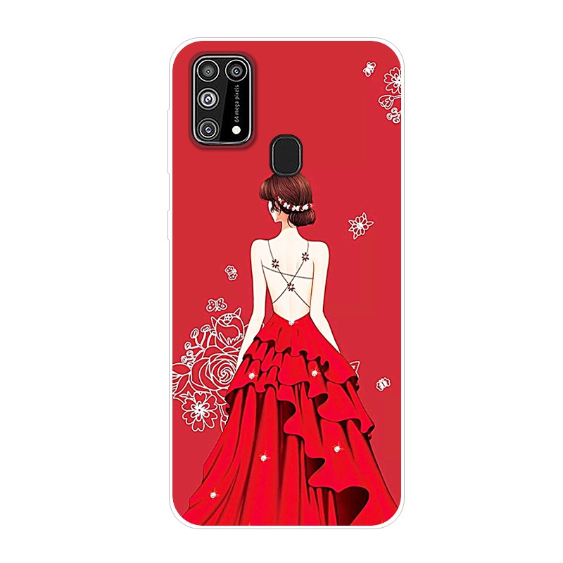 Silicone TPU Soft Case Samsung Galaxy M31 Cartoon Printed Anime Casing For SamsungM31 M 31Back Cover