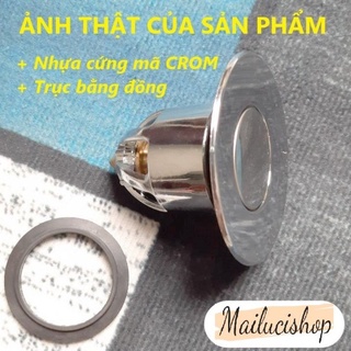 Nút bịt bồn rửa mặt lavabo nhấn nút cao cấp