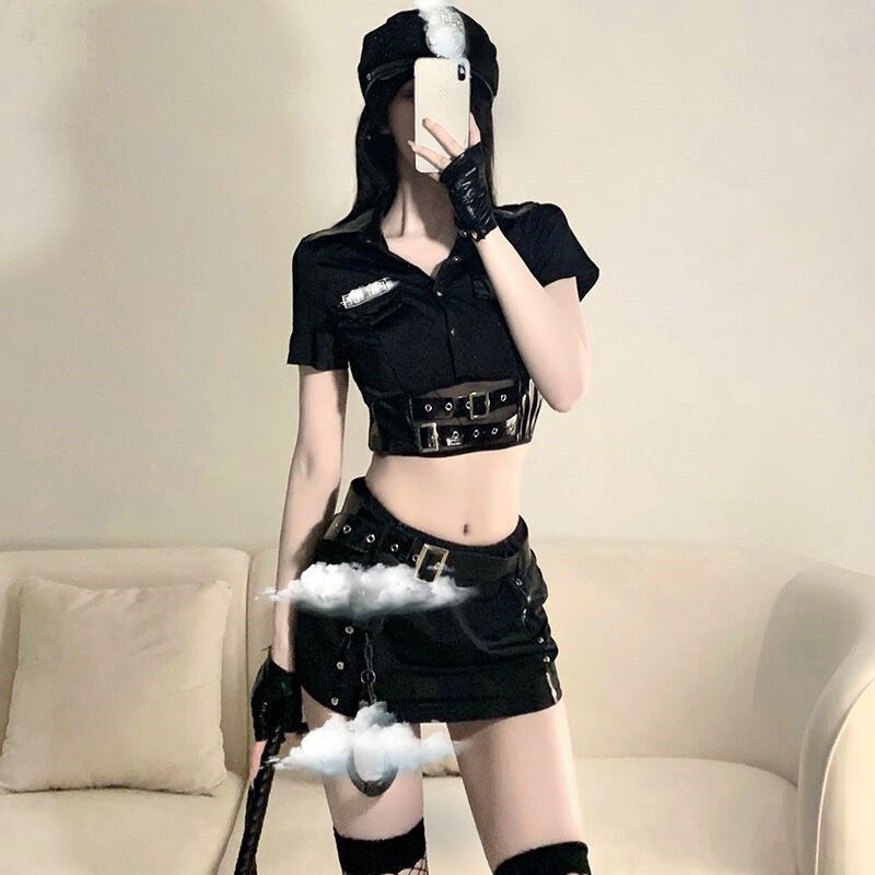 Cosplay Cảnh Sát Quyến Rũ Nóng Bỏng 1868 [CWEAR.SEXY_ĐỒ NGỦ &amp; NỘI Y CAO CẤP]