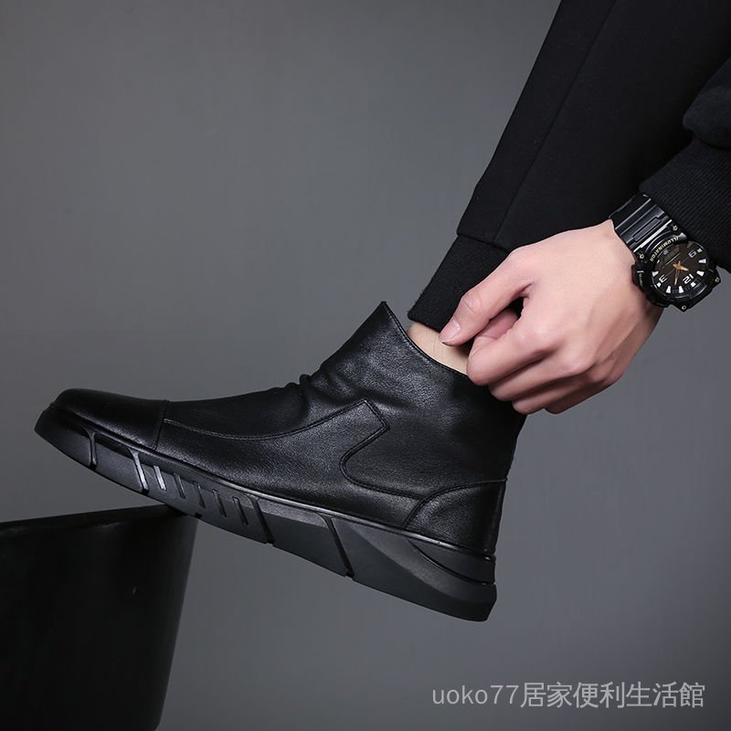 Giày bốt martin kiểu Anh thời trang mùa thu 2020 cho nam | BigBuy360 - bigbuy360.vn