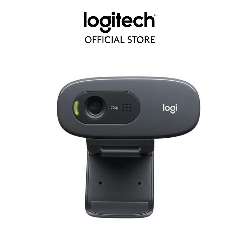 Webcam Logitech C270 720p HD - Góc cam 55o, mic giảm ồn, tự chỉnh sáng, chụp ảnh 3MB