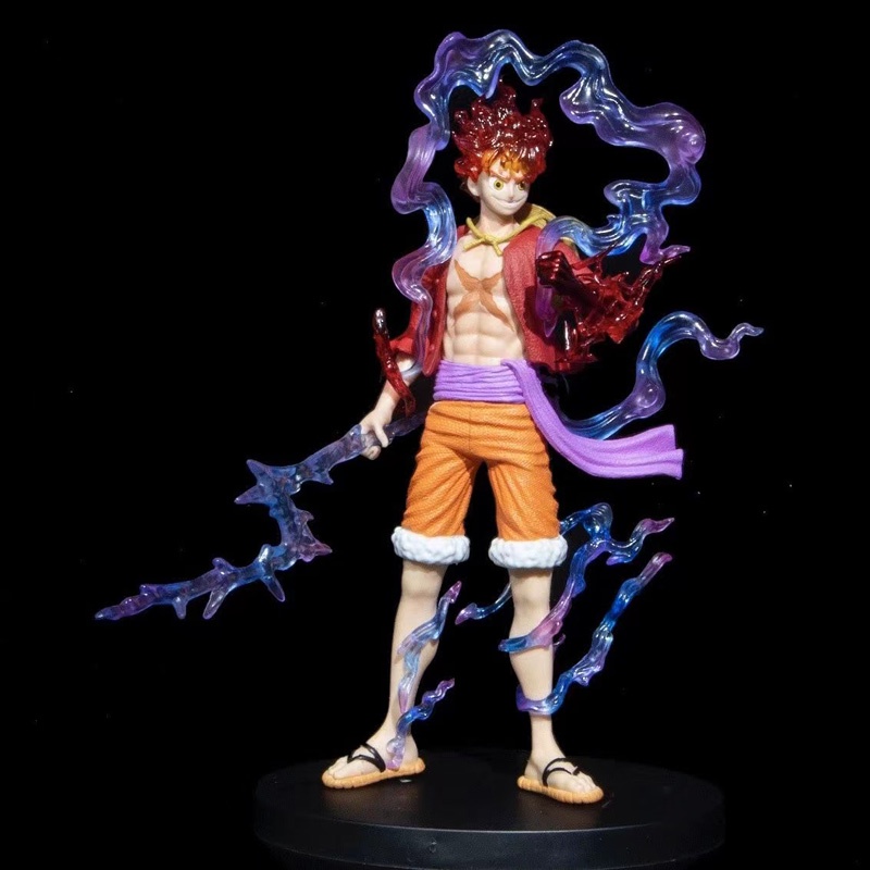Mô Hình Đồ Chơi Nhân Vật Luffy Gear 5 Trong Phim Hoạt Hình One Piece 17-21cm