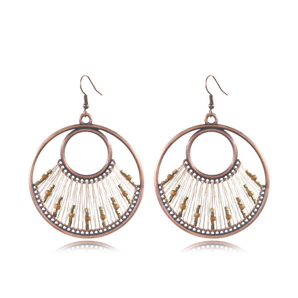 Hoa tai du lịch Boho, Hoa tai vintage, khuyên tai tua rua