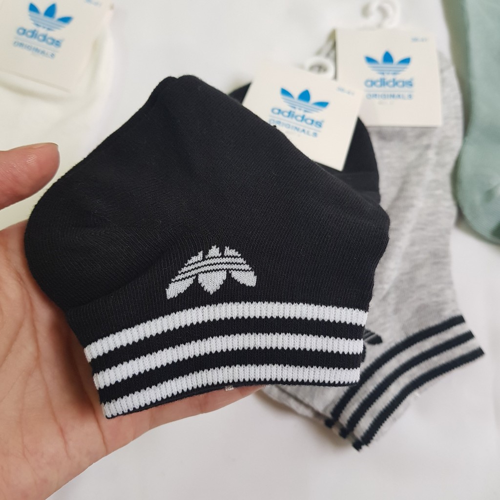 TẤT CỔ NGẮN ADIDAS COTTON MỀM MỊN