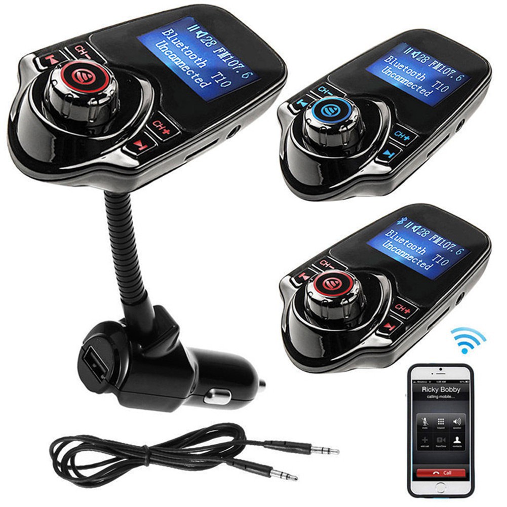 Tẩu kết nối bluetooth trên ô tô tích hợp FM MP3 5V 2.1A