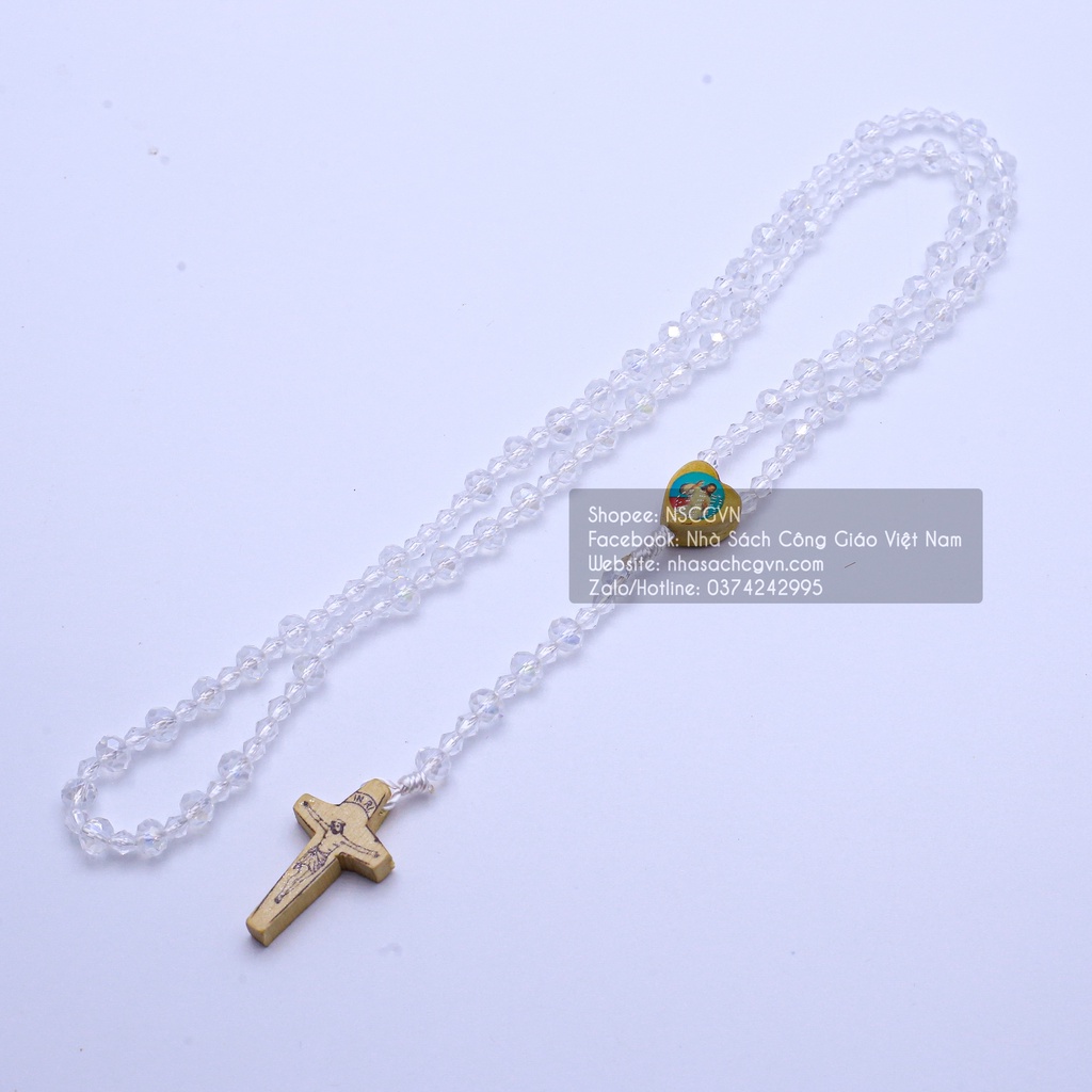 Vòng Mân Côi - Chuỗi Tràng hạt 50 phale dù 6ly NS91-5 Quà tặng Công Giáo, GIÁNG SINH, Lễ quan thầy, sinh nhật