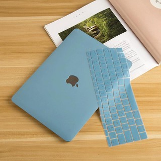 Ốp MacBook Air 13 inch,Tặng kèm phủ phím ,Xanh Pastel