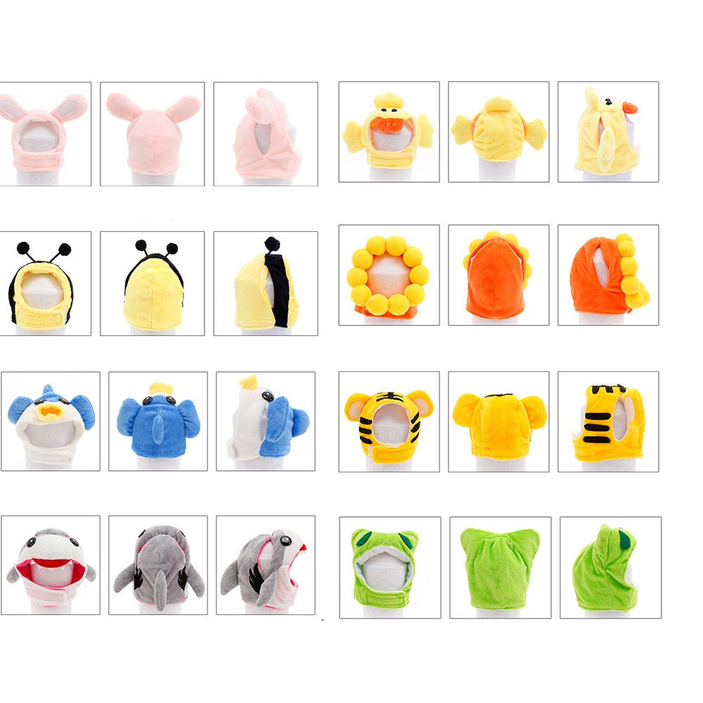 Daphne Mũ Trùm Đầu Họa Tiết Mèo Hoạt Hình Mềm Mại Xinh Xắn