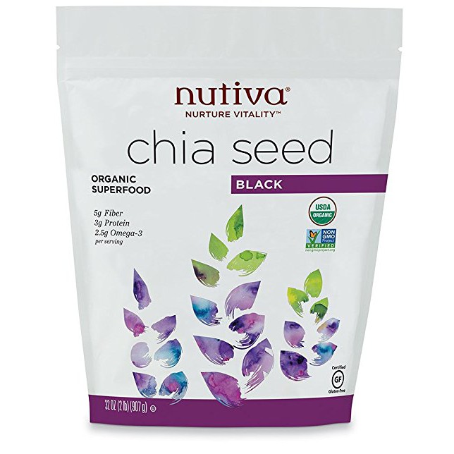 Hạt chia hữu cơ Nutiva 907gr