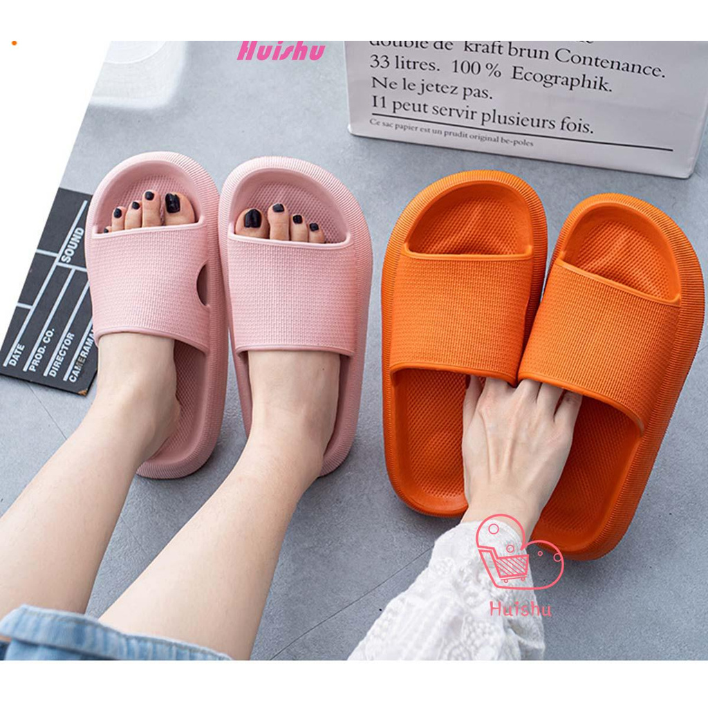 HS Hot Summer Slip Mule Non-slip Sandals Slippers Womens New Slides Ladies Ultra Soft/Multicolor