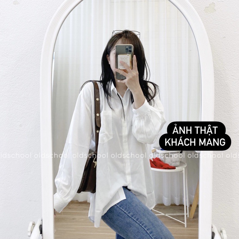 ÁO SƠ MI LỤA HÀN ULZZANG (ảnh thật/sẵn)