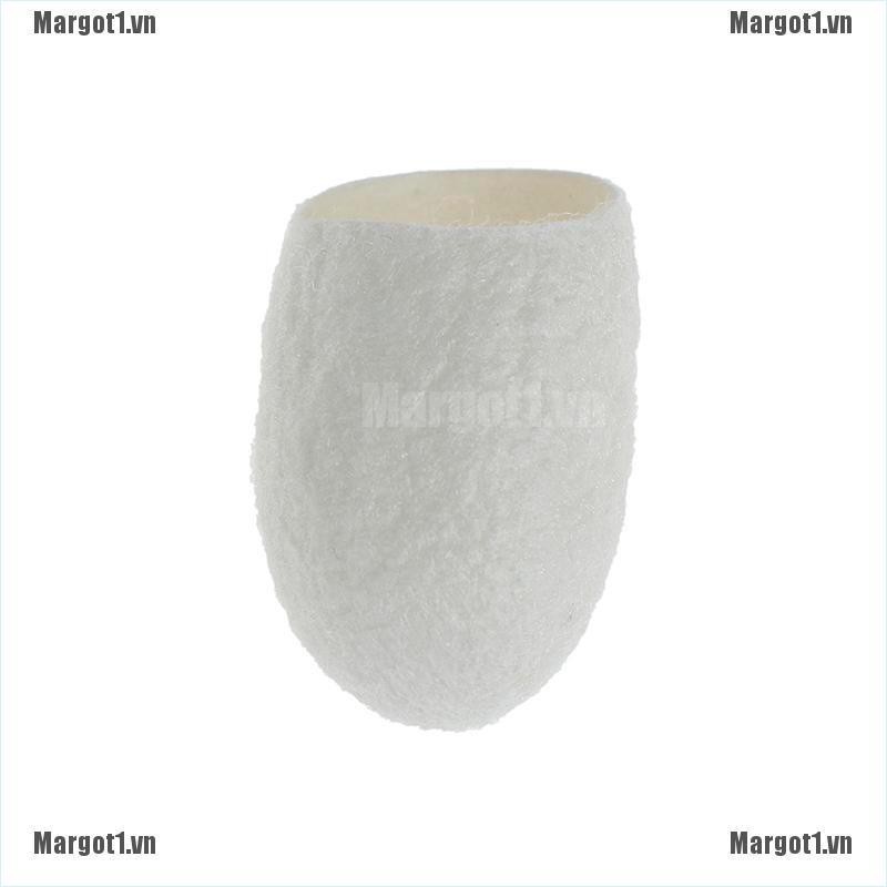 [Margot] 100Pc/set Natural Silk Cocoons Silkworm Balls Facial Skin Care Scrub Whitening [VN]