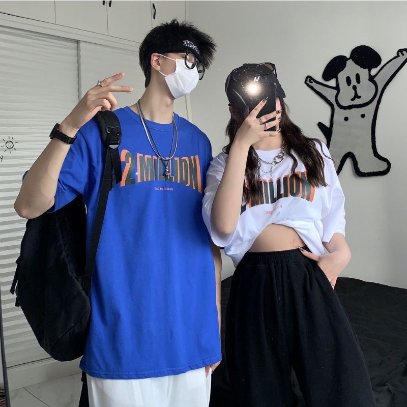 Áo thun tay lỡ unisex 2 Million