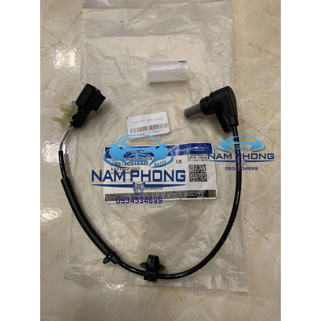 Cảm biến ABS sau trái Ranger 16 LH - AB312C216AD / AB312C216AC / UC2R4372YB