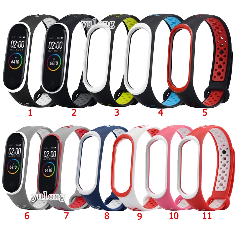 Dây đeo đồng hồ thay thế chất liệu inox dành cho Xiami Mi Band 3 4