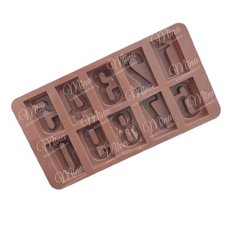 Khuôn Silicone hình Số