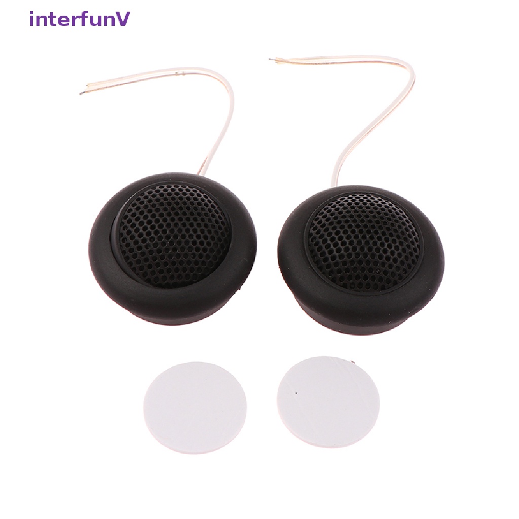 Bộ 2 Loa Hình Vòm Mini Hiệu Quả Cao Cho Hệ Thống Âm Thanh Xe Hơi