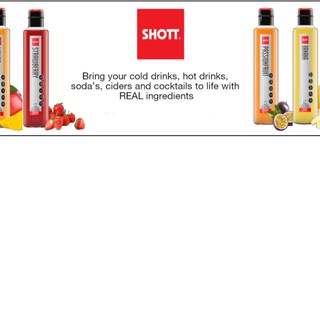 Syrup Shott - Vị Cam Sả (Orange& Lemongrass) - Chai 1L