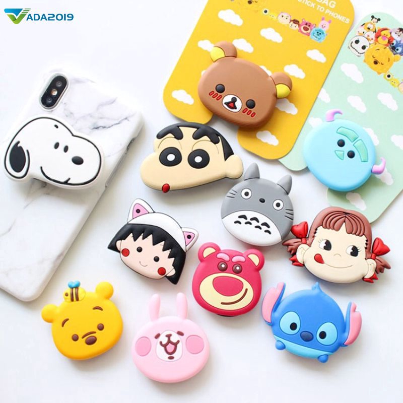 Phụ kiện giá đỡ điện thoại dạng nhẫn đeo tay tiện lợi