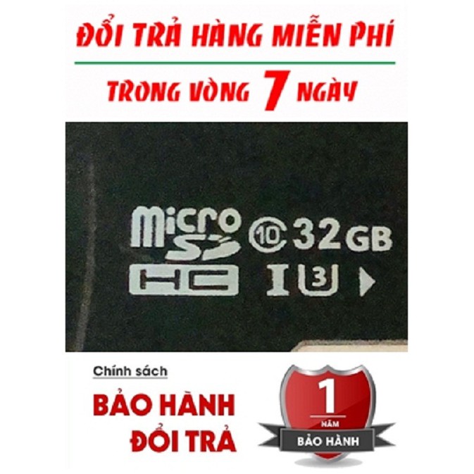Thẻ nhớ microSD 32g cho camera wifi