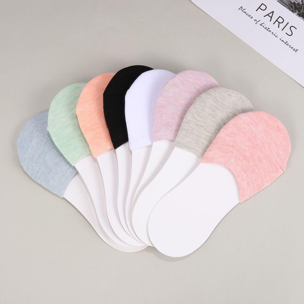 Vớ Cotton Cổ Thấp Chống Trượt Thời Trang