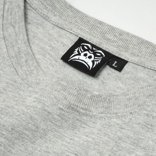 →Áo Thun Trơn Gori Basic Tee - Màu xám tiêu