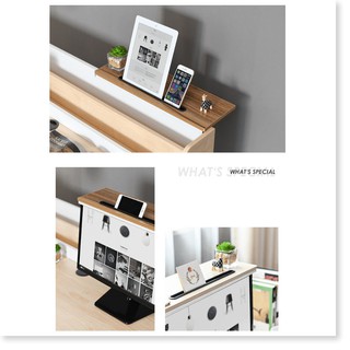 Kệ gỗ treo màn hình làm việc Laminate